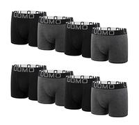 L&K Boxer Uomo Set in Diversi Colori, Premium Stretch 11117G, Pacco da 8 M