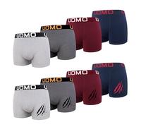 L&K Boxer Uomo Set in Diversi Colori, Premium Stretch 1119, Pacco da 12 M-5XL
