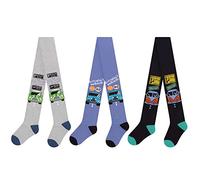 L&K-II confezione da 3 calze a costine per bambini con vari motivi multicolore 27253AB, 110-116