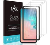 L K LϟK 3 Pezzi Pellicola Protettiva per Samsung Galaxy S10e - Galaxy S10e Trasparente Pellicola Vetro Temperato - 9H Durezza Curva 3D Resiste Graffio Schermo Protettivo con Kit d'Installazione