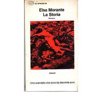 L- LA STORIA SIGILLATO- ELSA MORANTE - EINAUDI - GLI STRUZZI - - - B- ZCS221