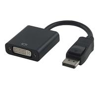 L-Link ll-1224 - Adattatore DisplayPort (M) a DVI (H) colore: nero
