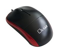 L-Link ll-2080-r - Mouse ottico USB, colore: nero/rosso