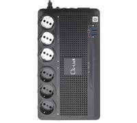 UPS L-Link LL-700-G6 700VA con 6 Schucko