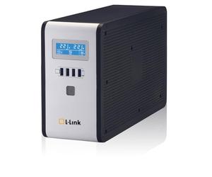 L-LINK Sistema di continuità UPS | 2 uscite Schuko | UPS per PC con potenza: 1600 V/900 W | Protezione avanzata Display LCD e software intelligente