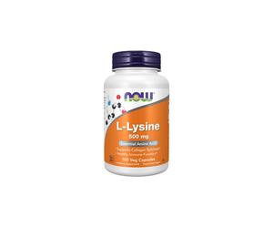 L-Lisina 500 mg 100 capsule vegetali Now Foods