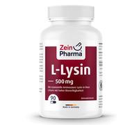 L-Lisina, 500mg - 90 capsule vegetali