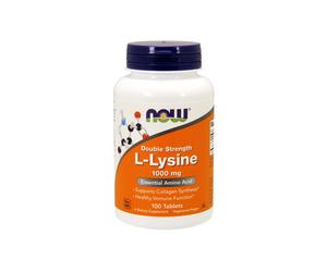 L-Lisina, doppia forza 1000 mg 100 Compresse Now Foods