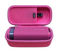 L LTGEM Custodia per altoparlanti compatibile con altoparlante Bluetooth portatile JLab JBuds Party, borsa da viaggio per ufficio - rosa (solo custodia)