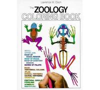L. M. Elson The Zoology Colouring Book (Tascabile) College Outline S.