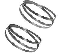 L-MEIQUN Lama per sega a nastro 2 pezzi 1400 X 10 X 0,65 mm 6 TPI Accessori per la lavorazione del legno (Teeth Type : TPI 6)