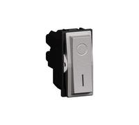 Interruttore bipolare Bticino Living Now 2P 16AX steel KS4002