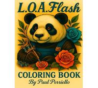 L.O.A Flash Coloring Book: 38 Unique Tattoo Flash Pages for Mindful Coloring
