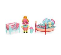 L.O.L. Surprise! 561743E7C - Mobili camera da letto con neon Q.T. e 10+ sorprese, multi