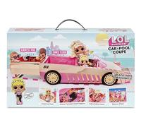 L.O.L. Surprise! Car-Pool Coupe - Set di gioco con veicolo giocattolo, bambola esclusiva, piscina integrata e pista da ballo, per bambini dai 4 anni in su