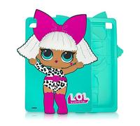 L.O.L. Surprise! Custodia posteriore in silicone per iPad, antiscivolo in gomma morbida paraurti per iPad 9th (2021)/8th (2020)/7th (2019) Gen (Diva)