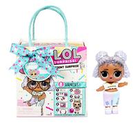 L.O.L. Surprise!- LOL Tema Compleanno con 8 sorprese-Effetti di Cambio Colore e Accessori-Present Surprise Serie 3-Bambole da Collezione per Bambini dai 3 Anni, 576396C3BULK