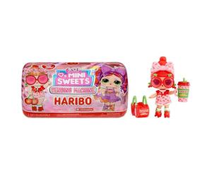 L.O.L. Surprise Loves Mini Sweets Series X Haribo, confezione da distributore automatico, include 7 sorprese, accessori e una bambola