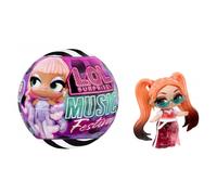 L.O.L. Surprise! Music Festival Dolls - Bambola da collezione con album in vinile e accessori, 7 articoli inclusi, 8 modelli da collezionare, per bambini/e dai 4 anni in su