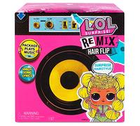 L.O.L. Surprise! Remix Hair flip Bambole - Scopri 15 Sorprese, Musica e Svela i Capelli della Bambola, Accessori alla Moda, Collezionabile, Età: 4+, Include Completino, Testi di Canzoni ed Altro