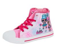 L.O.L. Surprise! Scarpe da ginnastica alte per bambine e ragazze, con chiusura a zip, scarpe da ginnastica, rosa, 30 EU