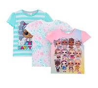 L.O.L. Surprise! Set da 3 Magliette Ragazze - Top da Vestire LOL Dolls in Multipack.