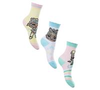 L.O.L. Surprise! - Set di 3 paia di calze da bambina, multicolore, 23-26