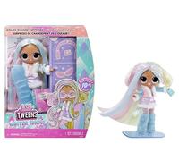 L.O.L. Surprise Tweens Winter Snow Modepop - Violet Snow met Verkleurende Ski's