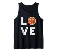L O V E Pizza, I Love Pizza per gli amanti della pizza Uomini Donne Bambini Canotta