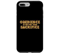 L"obbedienza è meglio del sacrificio Religione VS Relazione Custodia per iPhone 7 Plus/8 Plus