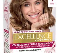 L’Oréal Colorazione Triplo Trattamento Excellence Capelli Più Idratati, Biondo 7