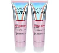 L´Oreal Elvive Glycolic Gloss Balsamo per Capelli Spenti 2x150 ml