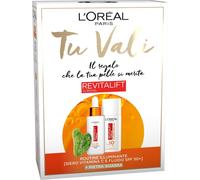 L Oréal Paris Box di Natale Revitalift Clinical con Fluido Anti UV SPF50 Siero