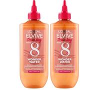 L’Oreal Paris Elvive Balsamo Liquido con Tecnologia Lamellare, Trattamento per Capelli Lunghi e Danneggiati, Capelli Effetto Seta, Wonder Water, 200ml (Confezione da 2)