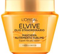 L’Oréal Paris Elvive Olio Straodinario maschera intensa per capelli per capelli brillanti e morbidi 300 ml