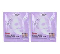 L’Oréal Paris Glass Skin Hydrogel Glow Maschera Viso 2x1 St
