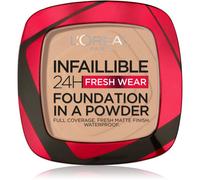 Infaillible 24H Fresh Wear 130 Beige Peau/True Beige Fondotinta Coprente Waterproof 9 gr L'OrÃ©al Paris