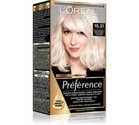 L’Oréal Paris Préférence tinta per capelli colore 10.21 Super Light Pearl Blonde 1 pz