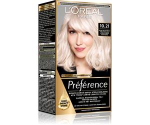 L’Oréal Paris Préférence tinta per capelli colore 10.21 Super Light Pearl Blonde 1 pz