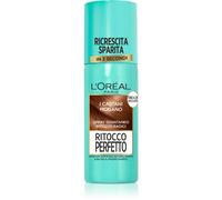 L'Oréal Paris Spray Ritocco Perfetto, Spray Istantaneo per Radici e Capelli Bianchi, Durata fino a 1 Shampoo, Colore: Castano Mogano, 75 ml
