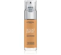 L'Oréal Paris Fondotinta Liquido, Incarnato Uniforme e Illuminato, Finish Naturale, Per Tutti i Tipi di Pelle, Formula con Acido Ialuronico, Accord Parfait, Tonalità: 6.5N Desert, 30 ml