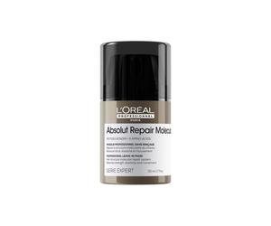 L’Oréal Professionnel - Absolut Repair Molecular Crema Senza Risciacquo, Per Tutti i Tipi di Capelli Danneggiati, Termoprotettore, Aiuta a Riparare i Danni e Ripristina la Forza Maschere 50 ml Bianco