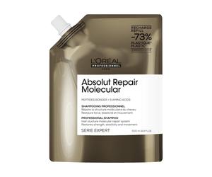 L’Oréal Professionnel - Absolut Repair Molecular Shampoo Ristrutturante, Per Tutti i Tipi di Capelli Danneggiati, Aiuta a Riparare i Danni e Ripristina la Forza, Senza Solfati 500 ml unisex