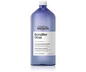 L’Oréal Professionnel Serie Expert Blondifier shampoo riparatore e ricostituente per capelli schiariti, con meches biondo freddo 1500 ml