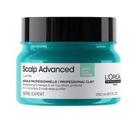 Scalp Advanced 2-in-1 Deep Purifier Clay Anti-Oiliness Trattamento Shampoo e Dopo Shampoo cuoio capelluto grasso 250 ml Vasetto L'Oreal Professionnel
