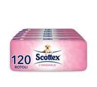 L Originale Carta Igienica Morbida e Assorbente Pacco Scorta Fatto in Italia 120