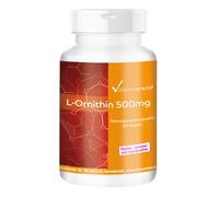 L-ornitina 500 mg - 240 capsule - aminoacido ad alto dosaggio - VEGAN | Vitam...