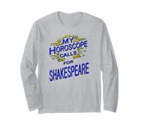 L"oroscopo angosciato chiede lo slogan umoristico di Shakespeare Maglia a Manica