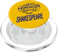 L"oroscopo angosciato chiede lo slogan umoristico di Shakespeare PopSockets PopGrip per MagSafe