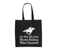 L' Ottavo Giorno È Nato Il Cavallo - Borsa In Tela - Equestrian